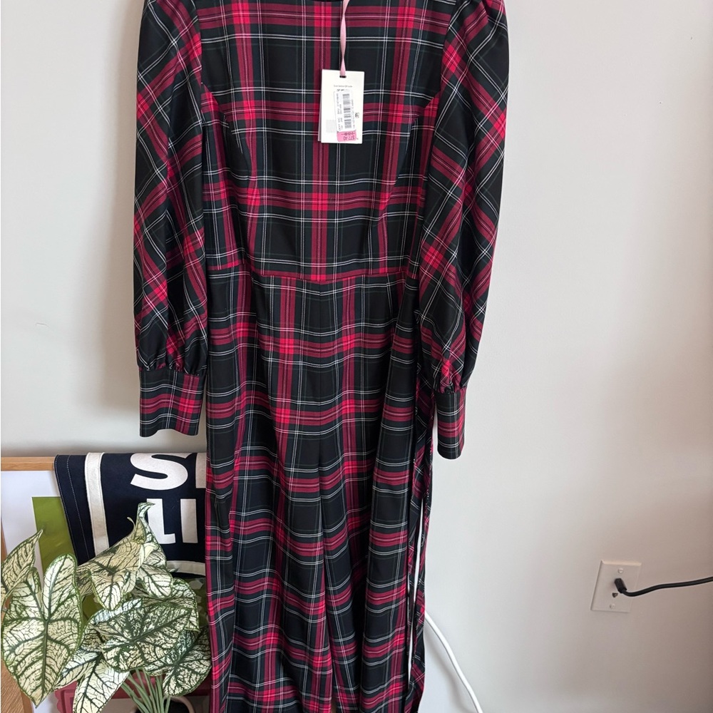 Alex Marie Plaid jumpsuit